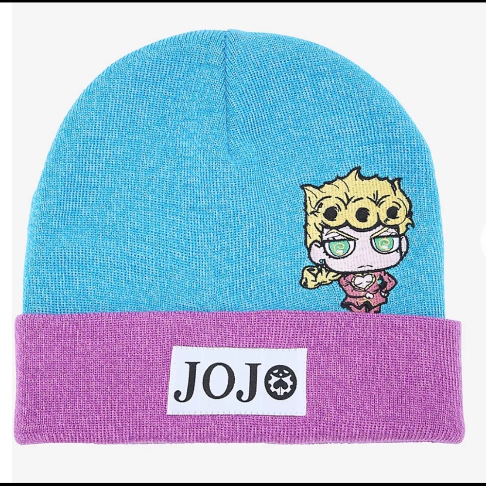 JoJo's Bizarre Adventure Chibi Giorno Beanie